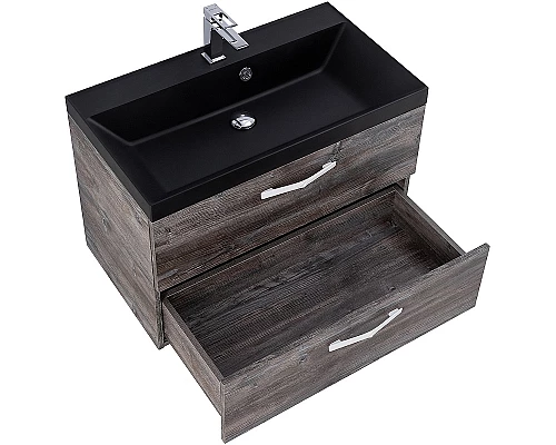 Тумба под раковину BelBagno Aurora 80 AURORA-800-2C-SO-PP подвесная Pino Pasadena