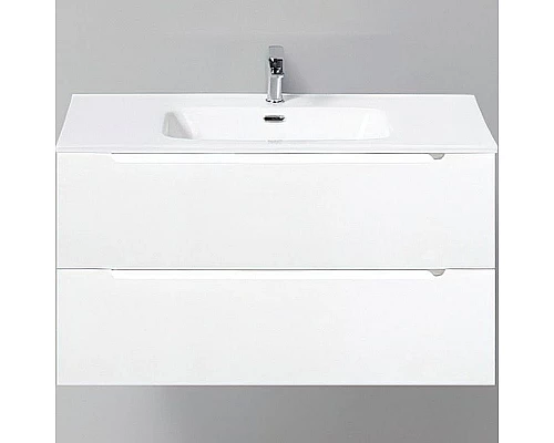 Купить Тумба под раковину BelBagno Etna 90 ETNA-900-2C-SO-BL-P подвесная Bianco Lucido в магазине сантехники Santeh-Crystal.ru