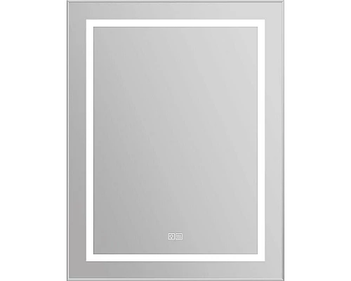 Приобрести Зеркало BelBagno Kraft 68.5 SPC-KRAFT-685-885-TCH-WARM с подсветкой с подогревом Сатин с сенсорным выключателем в магазине сантехники Santeh-Crystal.ru