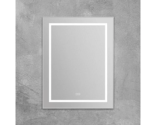 Приобрести Зеркало BelBagno Kraft 68.5 SPC-KRAFT-685-885-TCH-WARM с подсветкой с подогревом Сатин с сенсорным выключателем в магазине сантехники Santeh-Crystal.ru