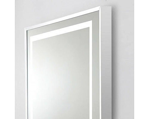 Приобрести Зеркало BelBagno Kraft 68.5 SPC-KRAFT-685-885-TCH-WARM с подсветкой с подогревом Сатин с сенсорным выключателем в магазине сантехники Santeh-Crystal.ru