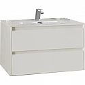 Тумба под раковину BelBagno KRAFT 39-800/390-2C-SO-BO подвесная Bianco Opaco