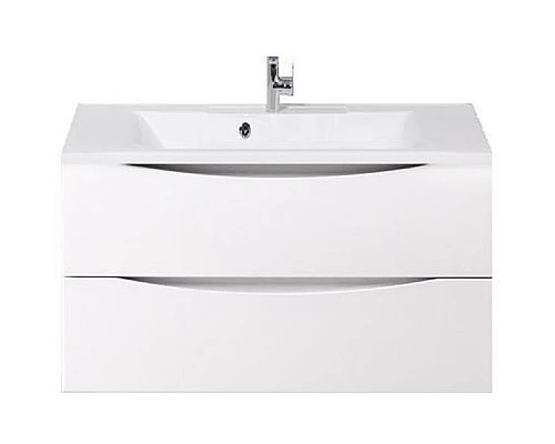 Приобрести Тумба под раковину BelBagno Marino 75 MARINO-750-2C-SO-BL-P подвесная Bianco Lucido в магазине сантехники Santeh-Crystal.ru