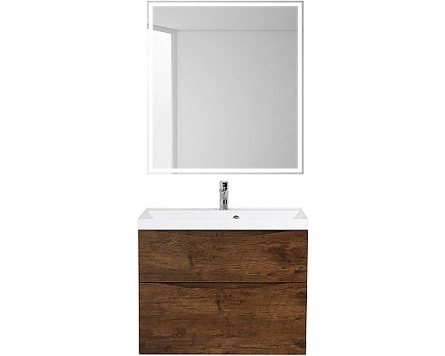 Заказать Тумба под раковину BelBagno Marino 80 MARINO-H60-800-2C-SO-RW-P подвесная Rovere Moro в магазине сантехники Santeh-Crystal.ru