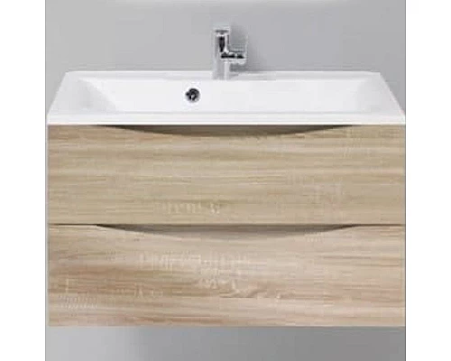 Заказать Тумба под раковину BelBagno Marino 80 MARINO-800-2C-SO-WO-P подвесная Rovere Bianco в магазине сантехники Santeh-Crystal.ru