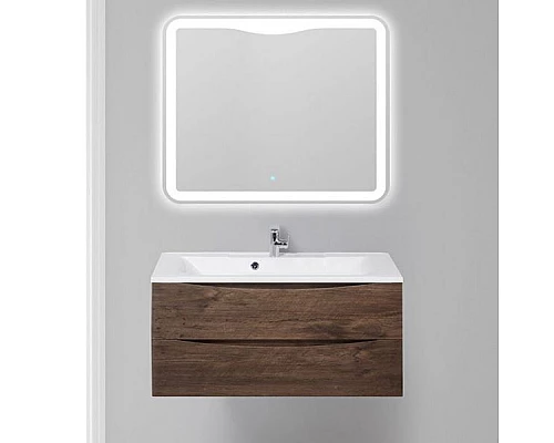 Заказать Тумба под раковину BelBagno Marino 100 MARINO-1000-2C-SO-RW-P подвесная Rovere Moro в магазине сантехники Santeh-Crystal.ru