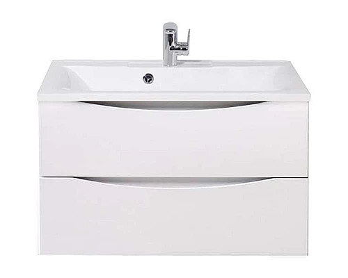 Заказать Тумба под раковину BelBagno Marino 80 MARINO-800-2C-SO-BO-P подвесная Bianco Opaco в магазине сантехники Santeh-Crystal.ru