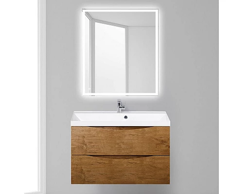 Приобрести Тумба под раковину BelBagno Marino 90 MARINO-900-2C-SO-RN-P подвесная Rovere Nature в магазине сантехники Santeh-Crystal.ru