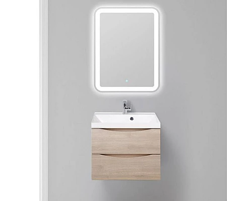 Заказать Тумба под раковину BelBagno Marino 60 MARINO-600-2C-SO-RG-P подвесная Rovere Grigio в магазине сантехники Santeh-Crystal.ru