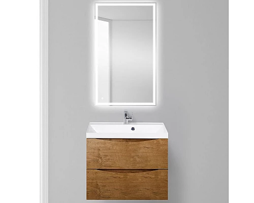 Приобрести Тумба под раковину BelBagno Marino 70 MARINO-700-2C-SO-RN-P подвесная Rovere Nature в магазине сантехники Santeh-Crystal.ru