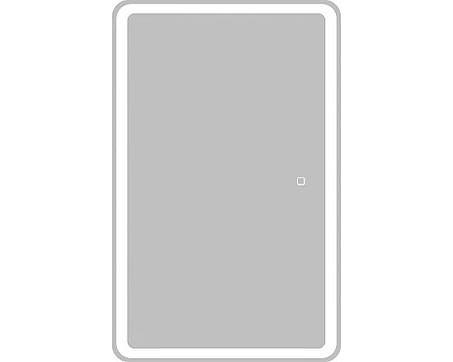 Купить Зеркальный шкаф BelBagno Marino 50 SPC-MAR-500/800-1A-LED-TCH с подсветкой Белый в магазине сантехники Santeh-Crystal.ru