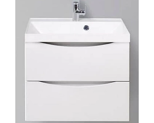 Приобрести Тумба под раковину BelBagno Marino 65 MARINO-650-2C-SO-BL-P подвесная Bianco Lucido в магазине сантехники Santeh-Crystal.ru