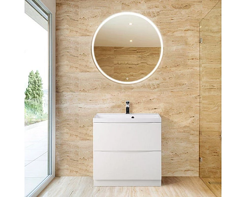 Купить Тумба под раковину BelBagno Marino 60 Белая в магазине сантехники Santeh-Crystal.ru