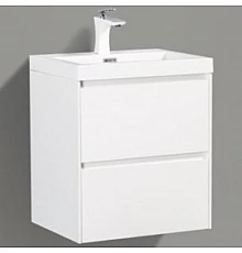 Тумба под раковину BelBagno Pietra Mini 50 PIETRA MINI-500-2C-SO-BL подвесная Bianco Lucido