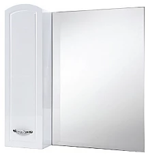 Зеркало со шкафом Bellezza Амелия 70 4610311002011 L Белое