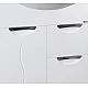 Приобрести Тумба под раковину Bellezza Глория 85 4638514100013 с бельевой корзиной Белая в магазине сантехники Santeh-Crystal.ru