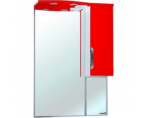 Заказать Зеркало со шкафом Bellezza Лагуна 65 4612110001035 с подсветкой R Красное Белое в магазине сантехники Santeh-Crystal.ru