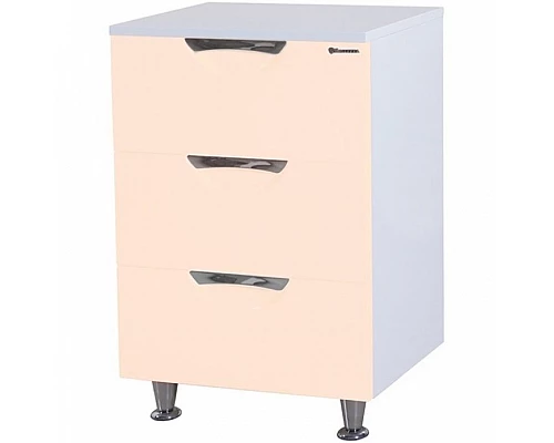 Купить Тумба Bellezza Лагуна 60 4632109140071 Бежевая Белая в магазине сантехники Santeh-Crystal.ru