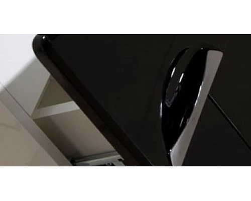 Заказать Тумба Bellezza Лагуна 60 4632109140040 Черная Белая в магазине сантехники Santeh-Crystal.ru