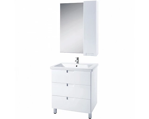 Купить Тумба под раковину Bellezza Пегас 80 4630413140015 Белая в магазине сантехники Santeh-Crystal.ru