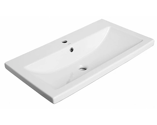 Купить Тумба под раковину Bellezza Пегас 80 4630413140046 Черная в магазине сантехники Santeh-Crystal.ru