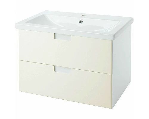 Приобрести Тумба под раковину Bellezza Пегас 90 4630415270079 подвесная Бежевая в магазине сантехники Santeh-Crystal.ru