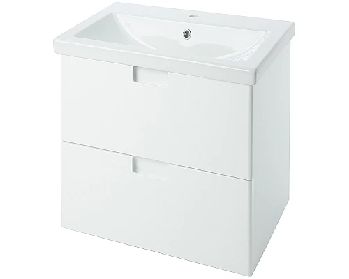 Заказать Тумба под раковину Bellezza Пегас 50 4630406180011 подвесная Белая в магазине сантехники Santeh-Crystal.ru