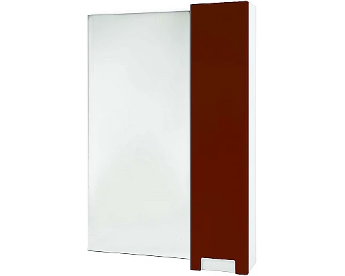 Приобрести Зеркало со шкафом Bellezza Пегас 50 R 4610406021033 Красное Белое в магазине сантехники Santeh-Crystal.ru