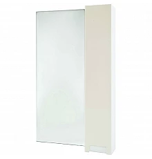 Зеркало со шкафом Bellezza Пегас 50 R 4610406021071 Бежевое Белое