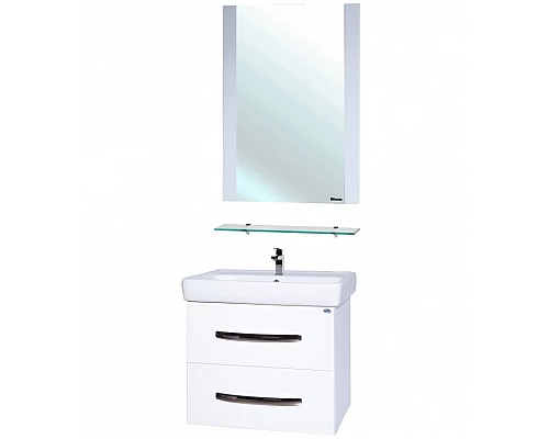 Заказать Тумба под раковину Bellezza Рокко 70 4635311670015 подвесная Белая в магазине сантехники Santeh-Crystal.ru