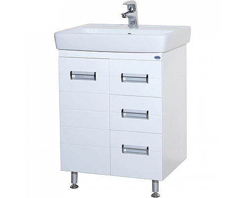 Купить Тумба под раковину Bellezza Сиена 70 4633911310010 Белая в магазине сантехники Santeh-Crystal.ru