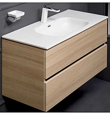 Тумба под раковину Boheme Armadi Art Vallessi 100 837-100-L подвесная Light Oak