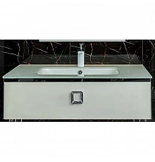 Тумба под раковину Boheme Armadi Art Lucido 80 770-080-W подвесная Жемчужный белый