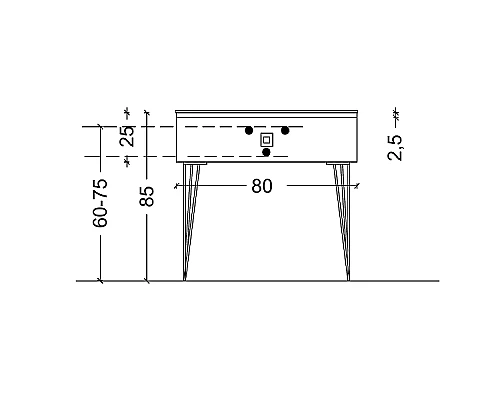 Приобрести Тумба под раковину Boheme Armadi Art Lucido 80 770-080-W подвесная Жемчужный белый в магазине сантехники Santeh-Crystal.ru