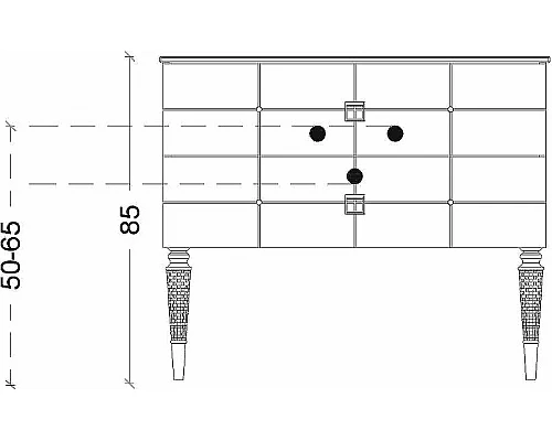 Заказать Тумба под раковину Boheme Armadi Art Vallessi Avangarde Piazza 100 841-100-BG подвесная Черный глянец Золото в магазине сантехники Santeh-Crystal.ru