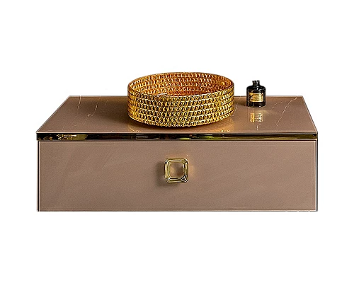 Заказать Тумба под раковину Boheme Armadi Art Lucido 100 770-100-Rose подвесная Пыльная роза в магазине сантехники Santeh-Crystal.ru