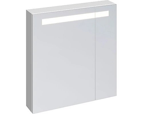 Приобрести Зеркальный шкаф Cersanit Melar 70 SP-LS-MEL70-Os с подсветкой Белый в магазине сантехники Santeh-Crystal.ru