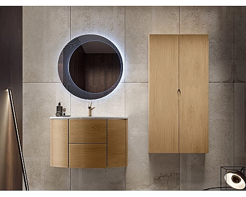 Зеркало Cezares 80 45053 с подсветкой круглое