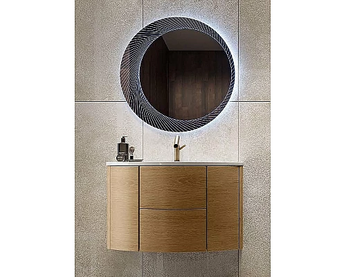 Зеркало Cezares 80 45053 с подсветкой круглое