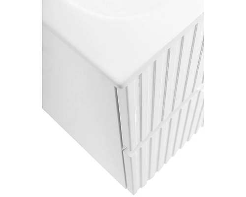 Купить Тумба под раковину Cezares Duet 60 DUET-600-2C-SO-BO подвесная Bianco Opaco в магазине сантехники Santeh-Crystal.ru