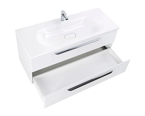 Заказать Тумба под раковину Cezares Eco 120 ECO-1200-2C-SO-BO подвесная Bianco Opaco в магазине сантехники Santeh-Crystal.ru