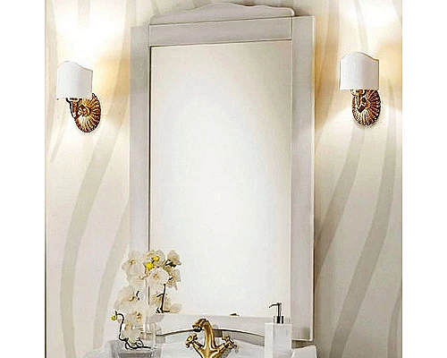 Заказать Зеркало Cezares Lorenzo 65 LOR70/03.03 Bianco Patinato в магазине сантехники Santeh-Crystal.ru