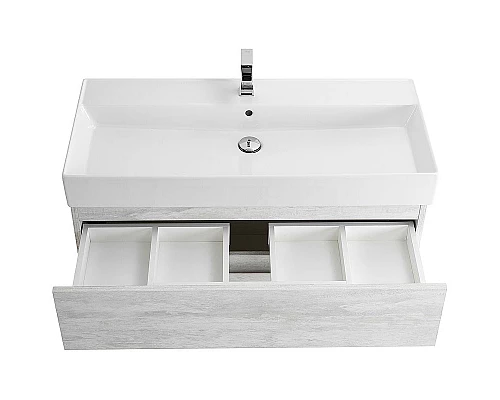 Приобрести Тумба под раковину Cezares Molveno 46 100 MOLVENO 46-100-2C-SO-LB подвесная Legno Bianco в магазине сантехники Santeh-Crystal.ru