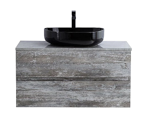 Приобрести Тумба под раковину Cezares Molveno 46 100 MOLVENO 46-100-2C-SO-LG подвесная Legno Grigio в магазине сантехники Santeh-Crystal.ru