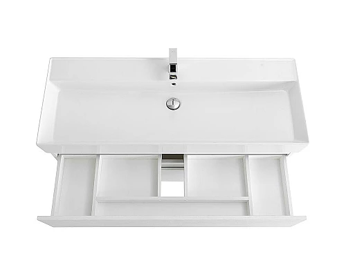 Заказать Тумба под раковину Cezares Molveno 46 120 MOLVENO 46-120-2C-SO-BG подвесная Bianco Ghiaccio в магазине сантехники Santeh-Crystal.ru