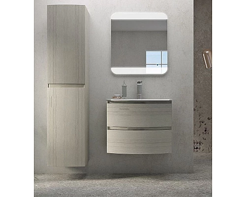 Купить Тумба под раковину Cezares Vague 69 44221 подвесная Antracite в магазине сантехники Santeh-Crystal.ru