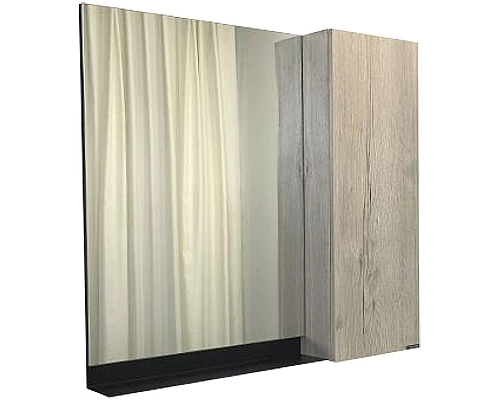 Заказать Зеркало со шкафом Comforty Бонн 90 00-00001951 Дуб дымчатый в магазине сантехники Santeh-Crystal.ru