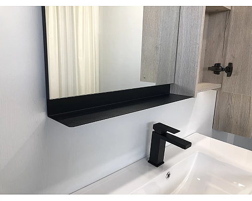 Заказать Зеркало со шкафом Comforty Бонн 90 00-00001951 Дуб дымчатый в магазине сантехники Santeh-Crystal.ru