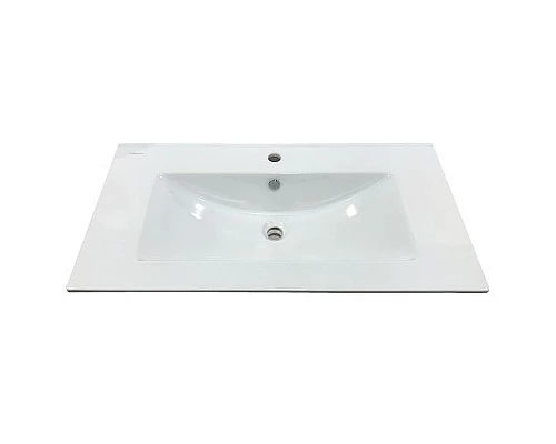 Купить Тумба с раковиной Comforty Бонн 90 00-00003466 подвесная Дуб темный в магазине сантехники Santeh-Crystal.ru