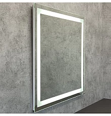 Зеркало Comforty Квадрат 75 00-00005258 с подсветкой с сенсорным выключателем
